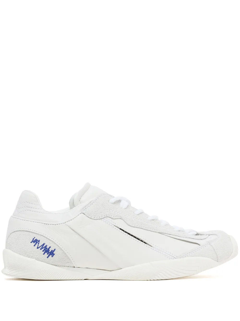 Ader Error Suede Sneakers In White