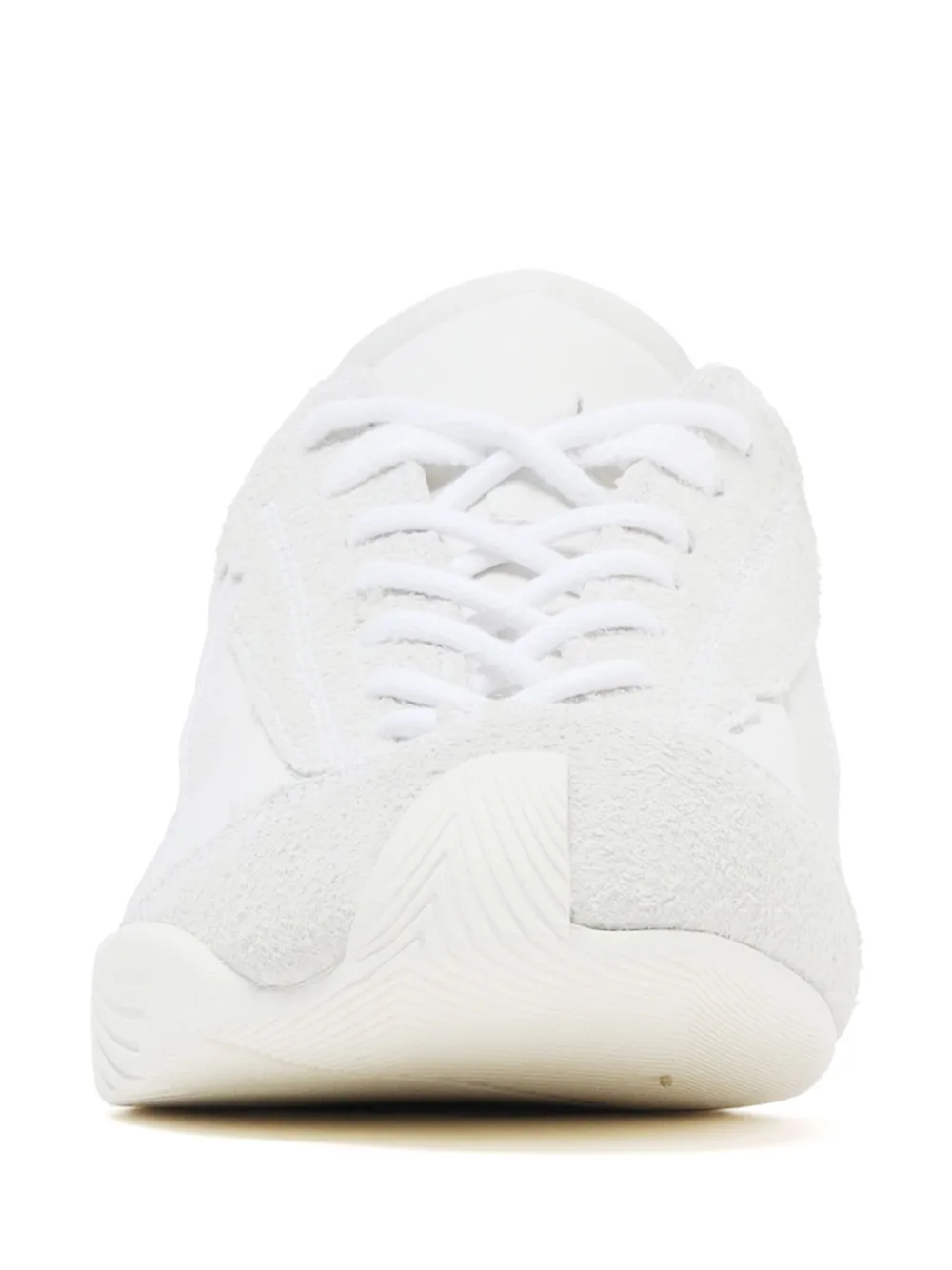 Ader Error Suede Sneakers In White