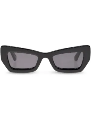 Off-White Eyewear Arthur サングラス | ブラック | FARFETCH JP