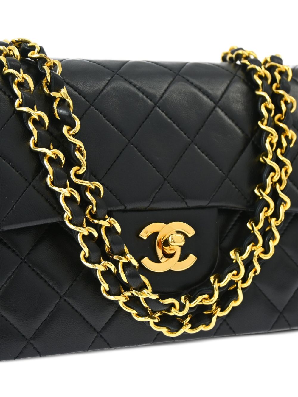 CHANEL 1985-1990s small Double Flap shoulder bag Women