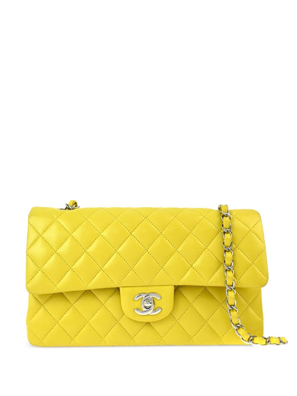 Affordable HOT SALE CHANEL 2009 medium Double Flap shoulder bag Women