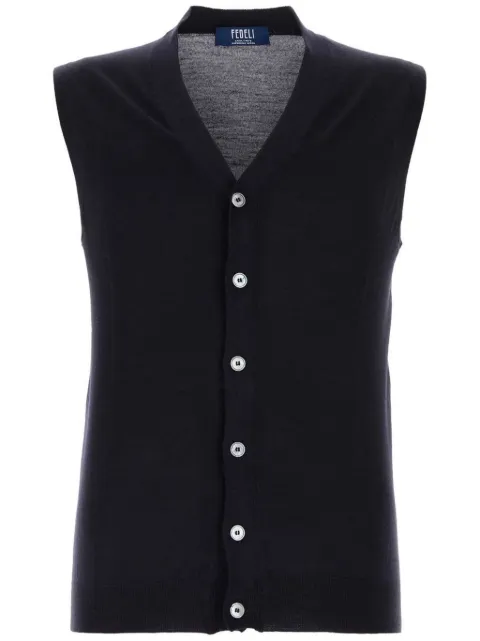 Fedeli virgin wool vest