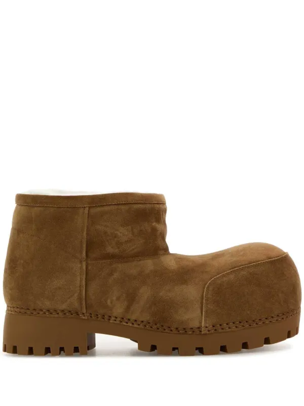 Balenciaga Alaska Boots Brown FARFETCH CA