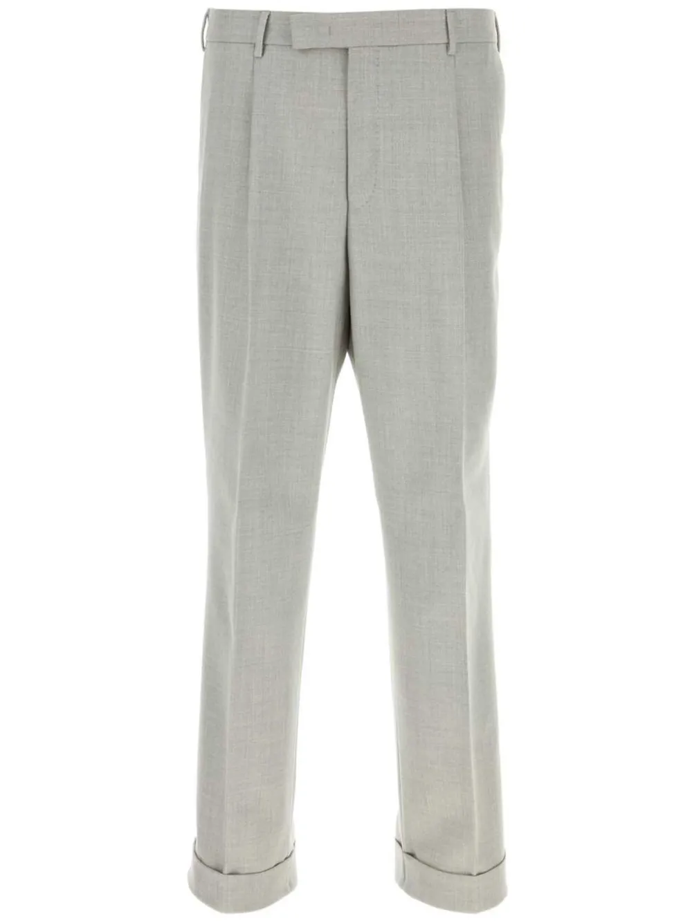 PT Torino Broek met gemêleerd-effect Grijs