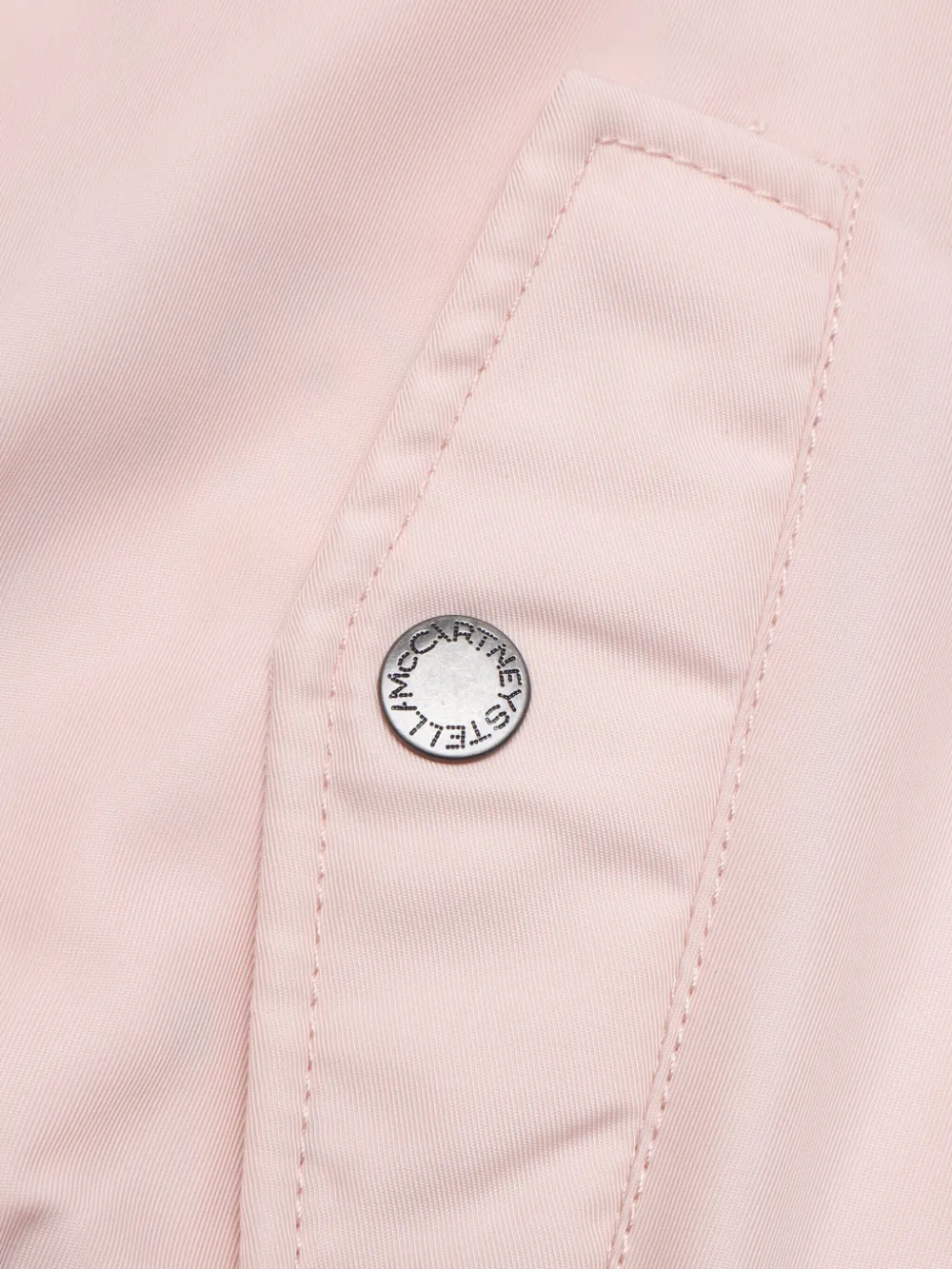 Stella McCartney Kids Bomberjack met rits Roze