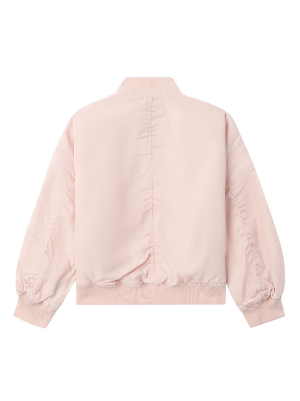 Stella McCartney Kids zip-up bomber jacket - Roze