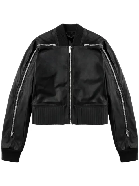 Rick Owens skinnjacka med dragkedja