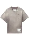 Maison MIHARA YASUHIRO logo-embroidered T-shirt - Grey