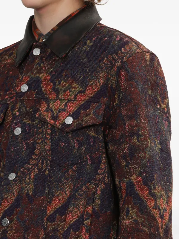 アブストラクトパターン ジャケット Sunflower アブストラクトパターン ジャケット | ブルー | FARFETCH JP