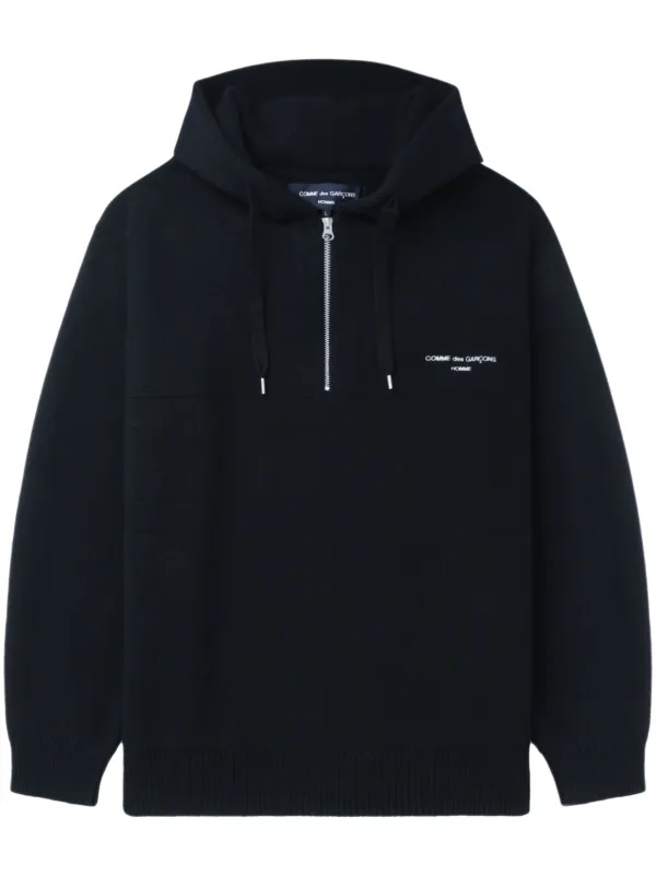 Comme Des Garçons Homme ロゴ パーカー | ブルー | FARFETCH JP