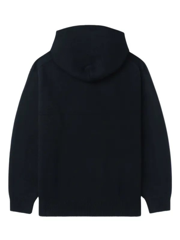 Comme Des Garçons Homme ロゴ パーカー | ブルー | FARFETCH JP