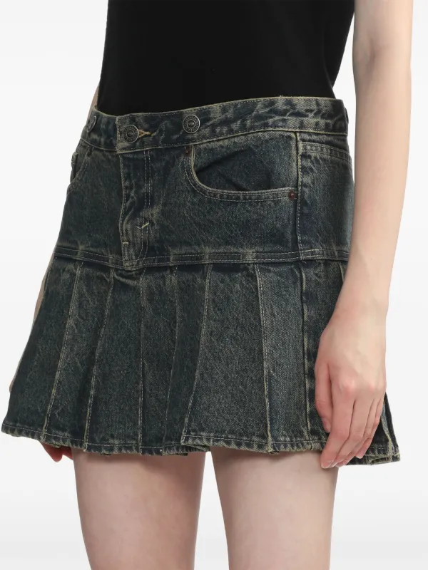 Andersson Bell Denim Mini Skirt | Blue | FARFETCH