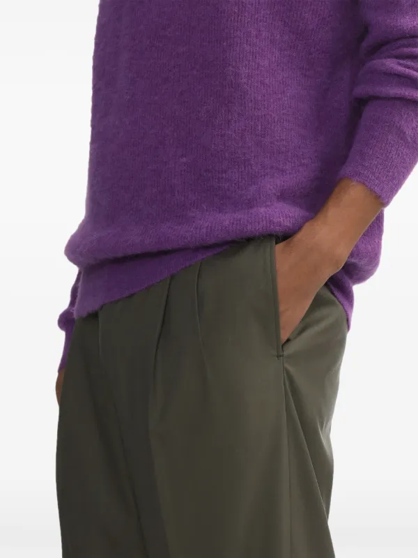 Auralee センタープレス ストレートパンツ | グリーン | FARFETCH JP Auralee センタープレス ストレートパンツ | グリーン | FARFETCH JP
