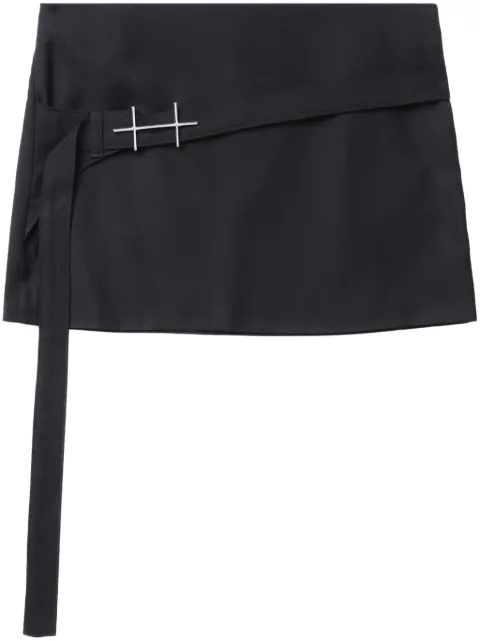 HELIOT EMIL falda corta con placa del logo