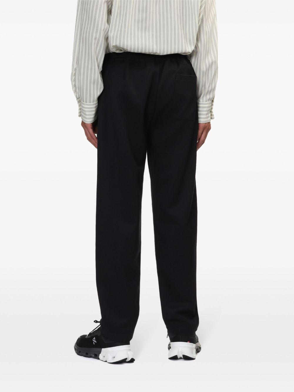 Shop A Kind Of Guise Straight-leg Tailored Trousers In Blue