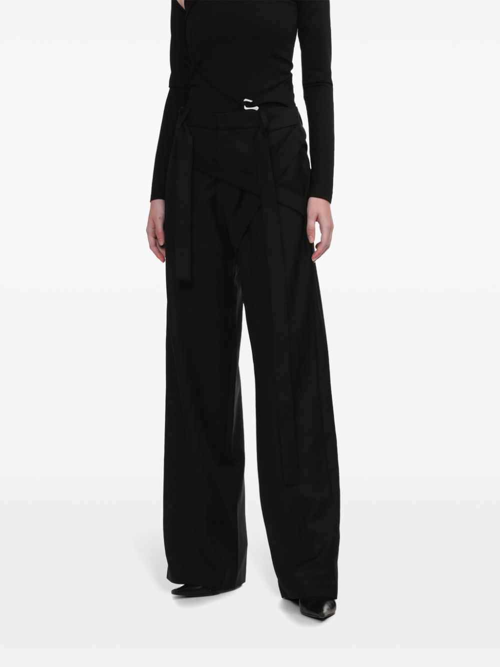 HELIOT EMIL Cotton Trousers | Black | FARFETCH