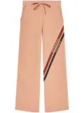 Moschino printed track pants - Pink