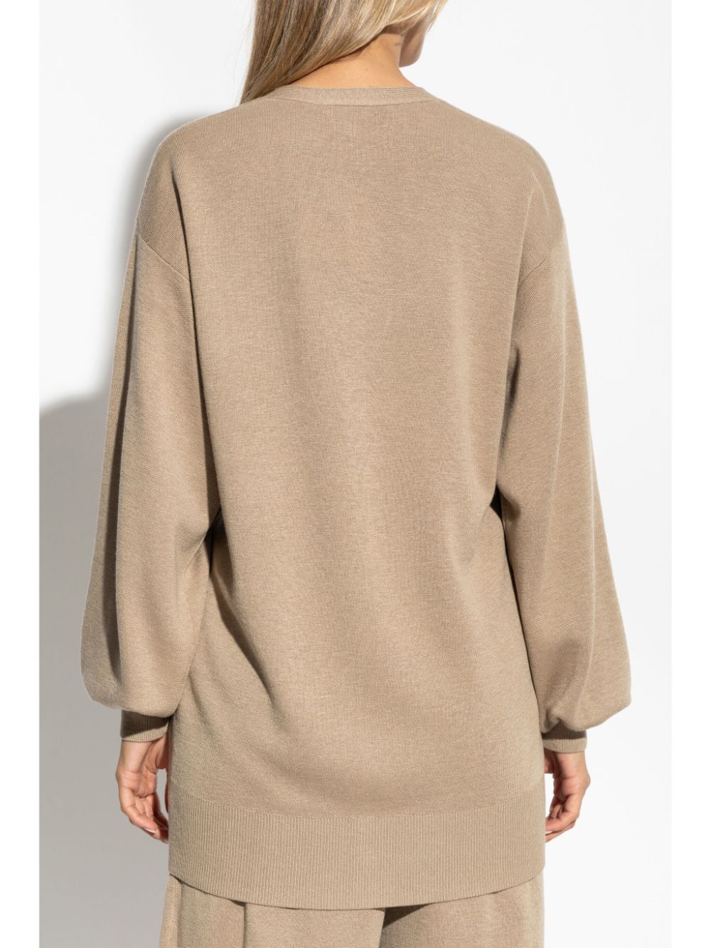 Shop By Malene Birger V-neck Cardigan In Nude