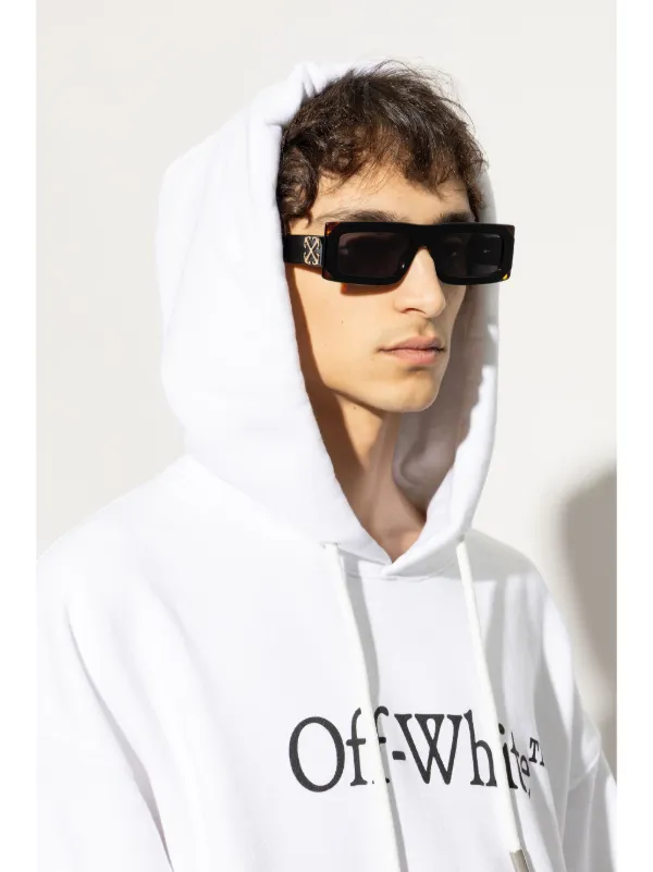 Off-White Eyewear Arthur Sunglasses | Black | FARFETCH JO