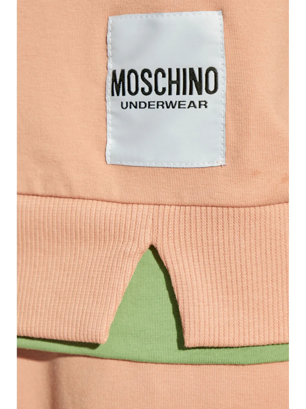 Moschino Katoenen sweater Roze