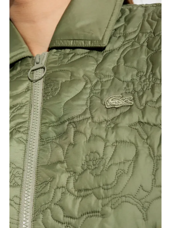 週末限定ンセール Jacket floral-quilted Lacoste | FARFETCH | Green ジャケット・アウター
