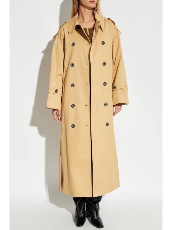BY MALENE BIRGER 新品アウター、ロングコートジャケット By Malene Birger Alanis Trench Coat | Neutrals | FARFETCH