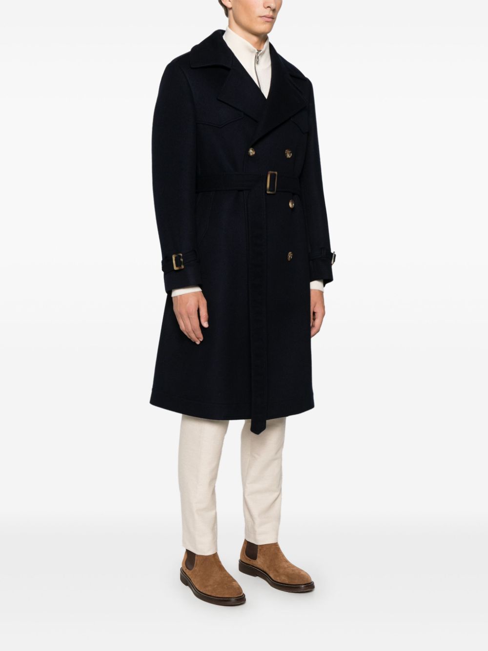 BRUNELLO CUCINELLI WOOL COAT 