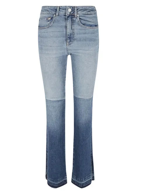Jean droit à patch logo - AG Jeans - Modalova