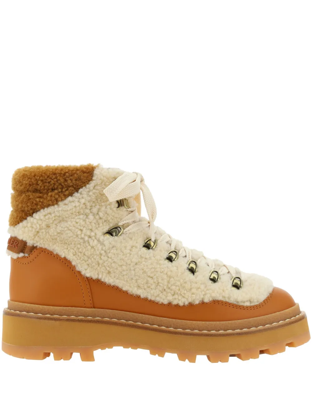 Moncler Peka Trek Hiking Boots In Braun