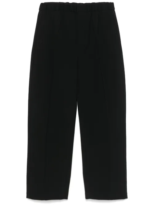 Pantalon en laine texturée - Jil Sander - Modalova