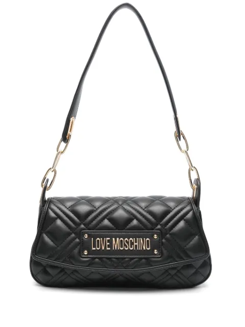 Love Moschino logo-lettering shoulder bag WOMEN