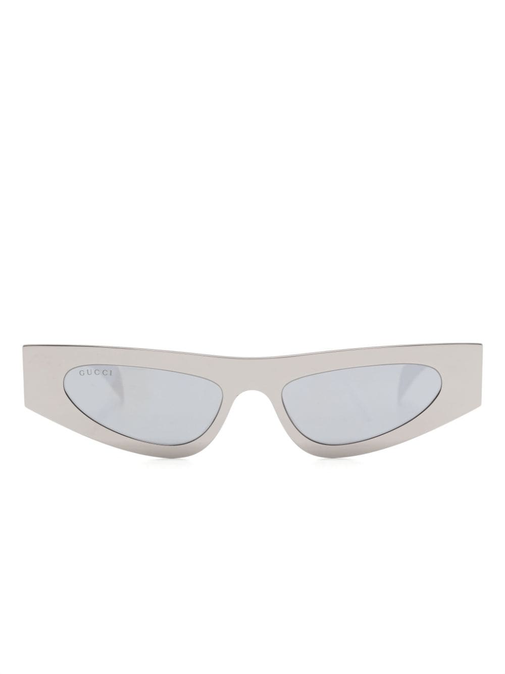 Gucci Cat-eye Sunglasses In Silver