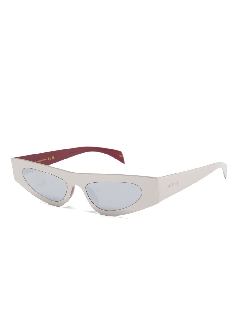 Gucci Eyewear cat-eye sunglasses - Zilver