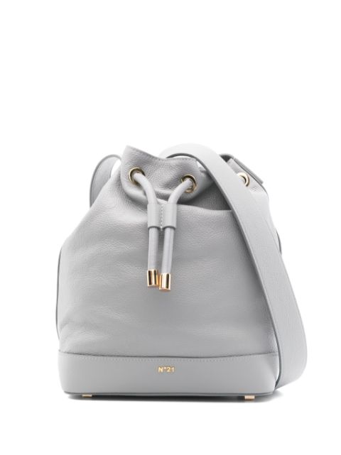 Nº21 leather bucket bag