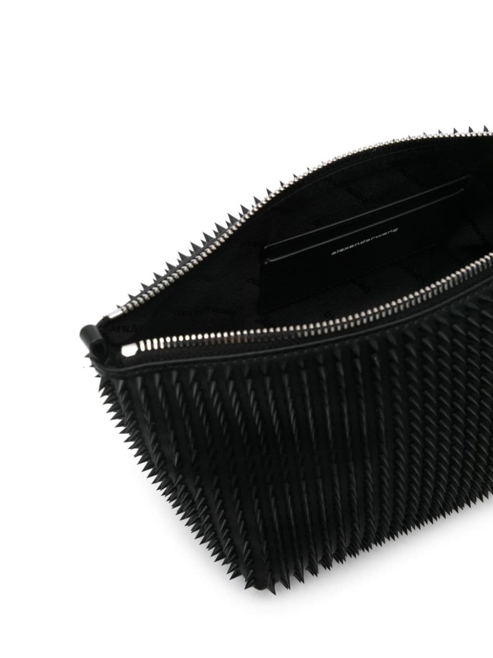 Shop Alexander Wang Heiress Clutch Bag In Black