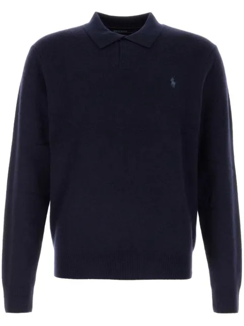 Polo Ralph Lauren suéter con cuello tipo polo
