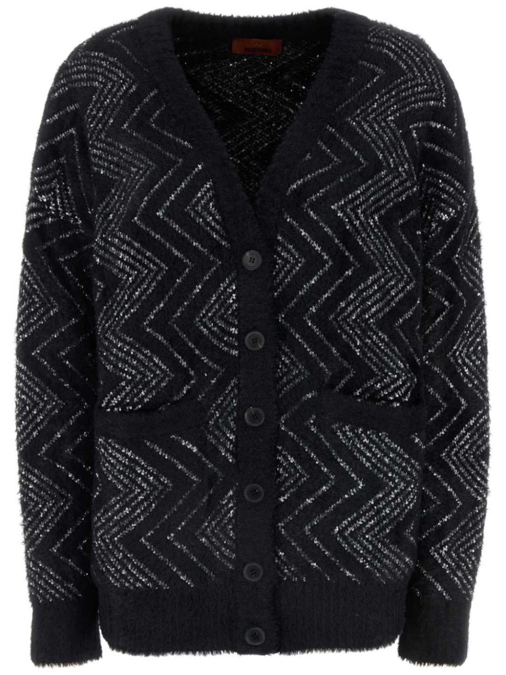 Missoni Button-up vest Zwart