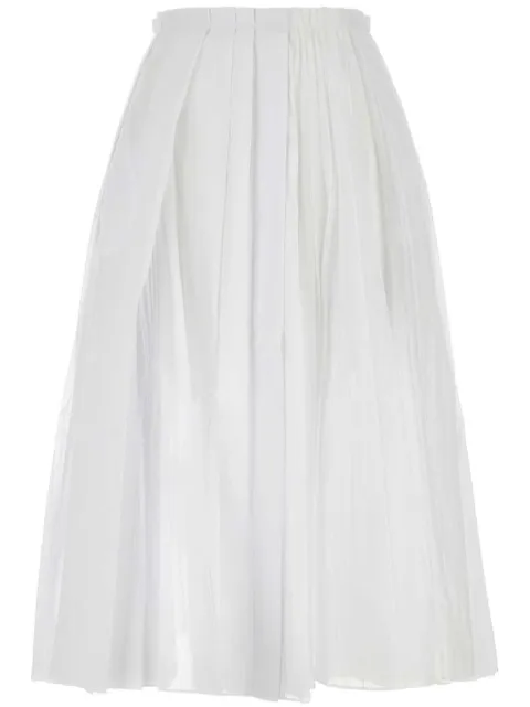 Jil Sander falda midi acampanada