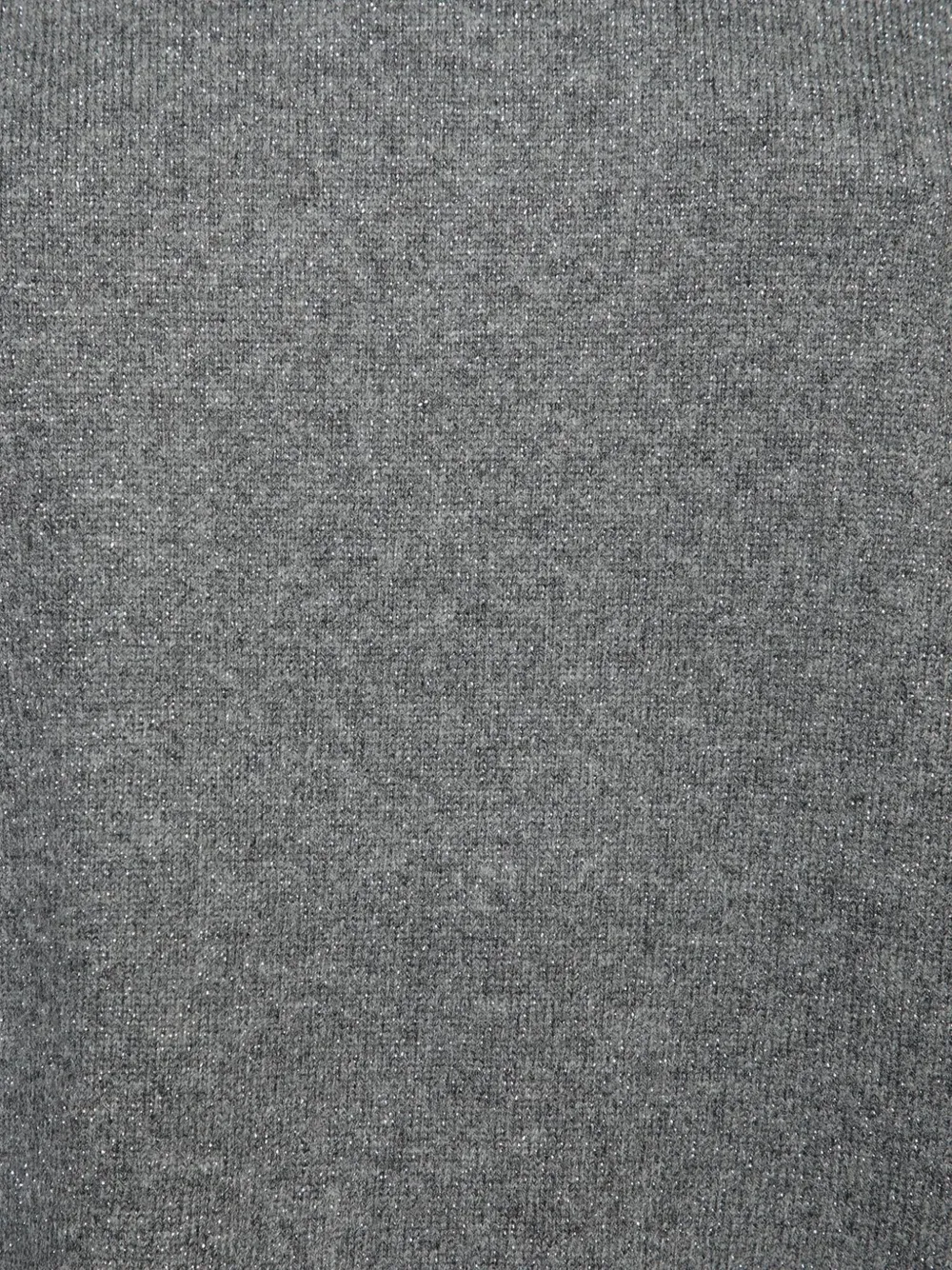 Fabiana Filippi roll-neck glitter knitwear Grijs