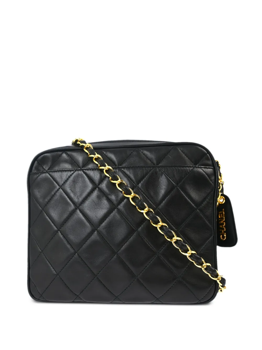 CHANEL Pre-Owned 1995 gewatteerde cameratas - Zwart