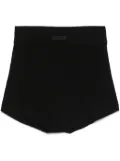 FEAR OF GOD ESSENTIALS waffle-knit shorts - Black