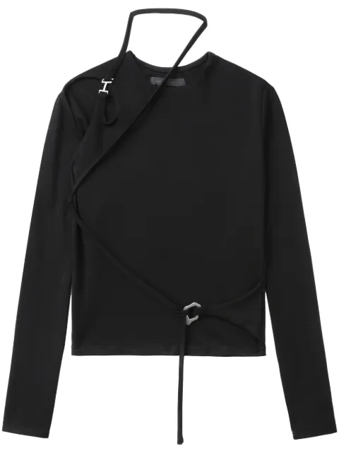 HELIOT EMIL top con detalle de aberturas