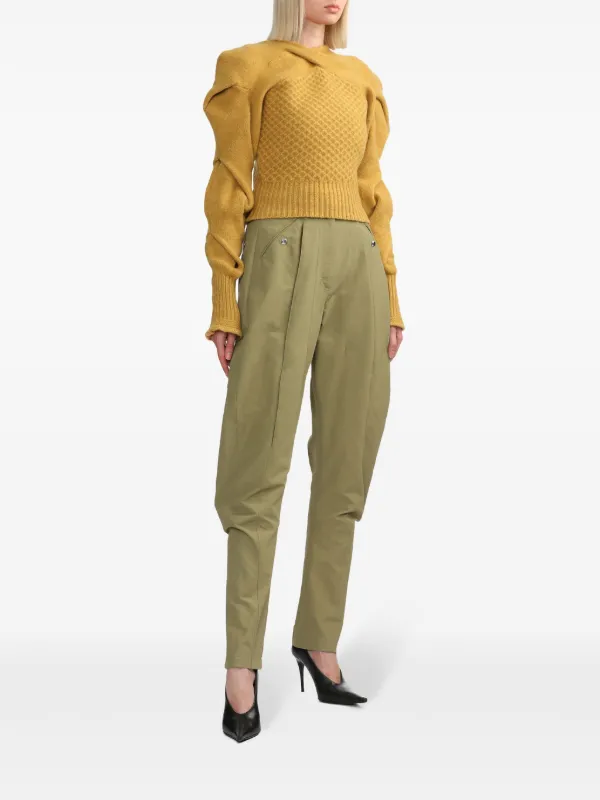 Kiko Kostadinov テーパードパンツ | グリーン | FARFETCH JP
