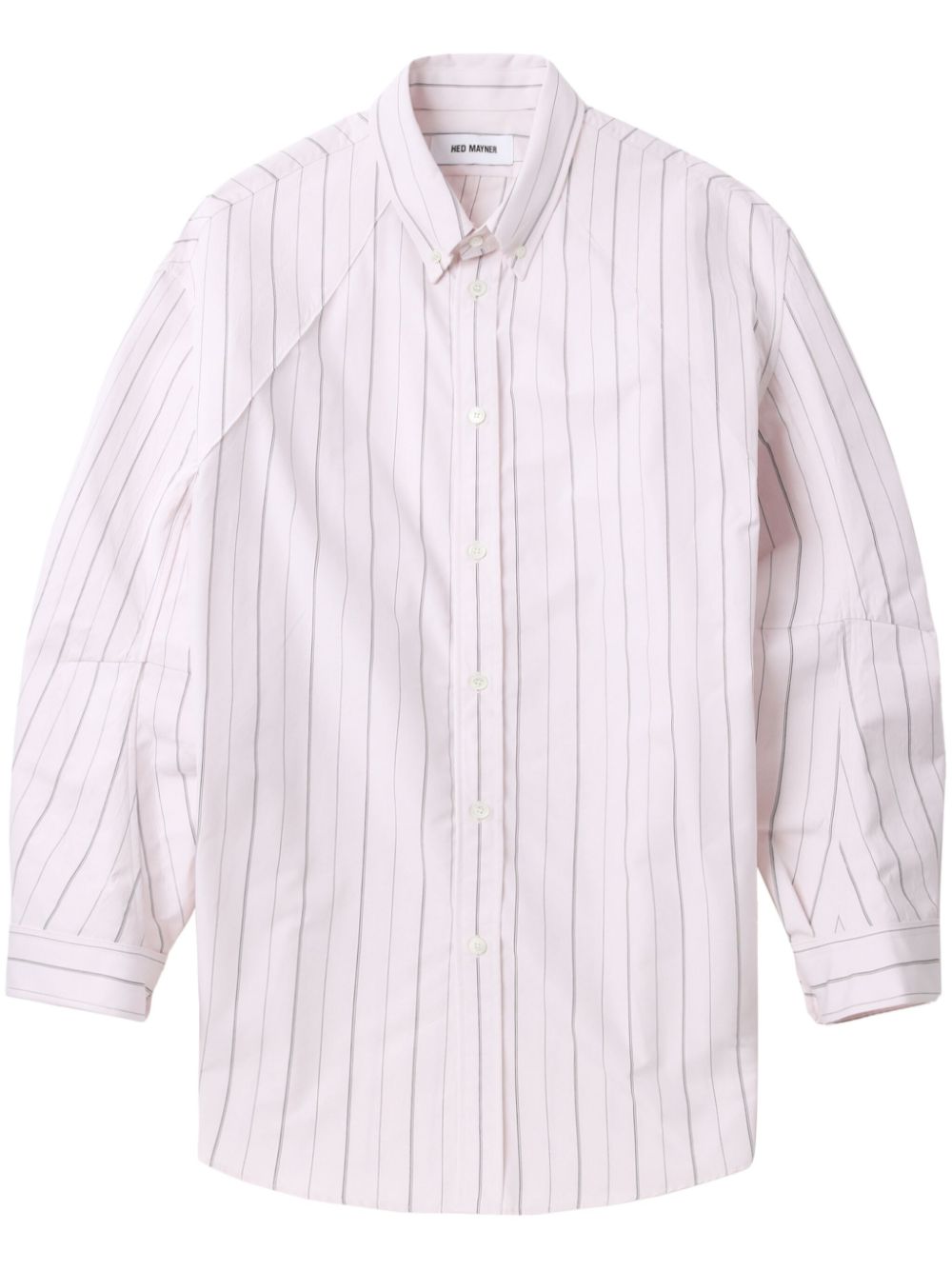 Hed Mayner striped shirt - Pink