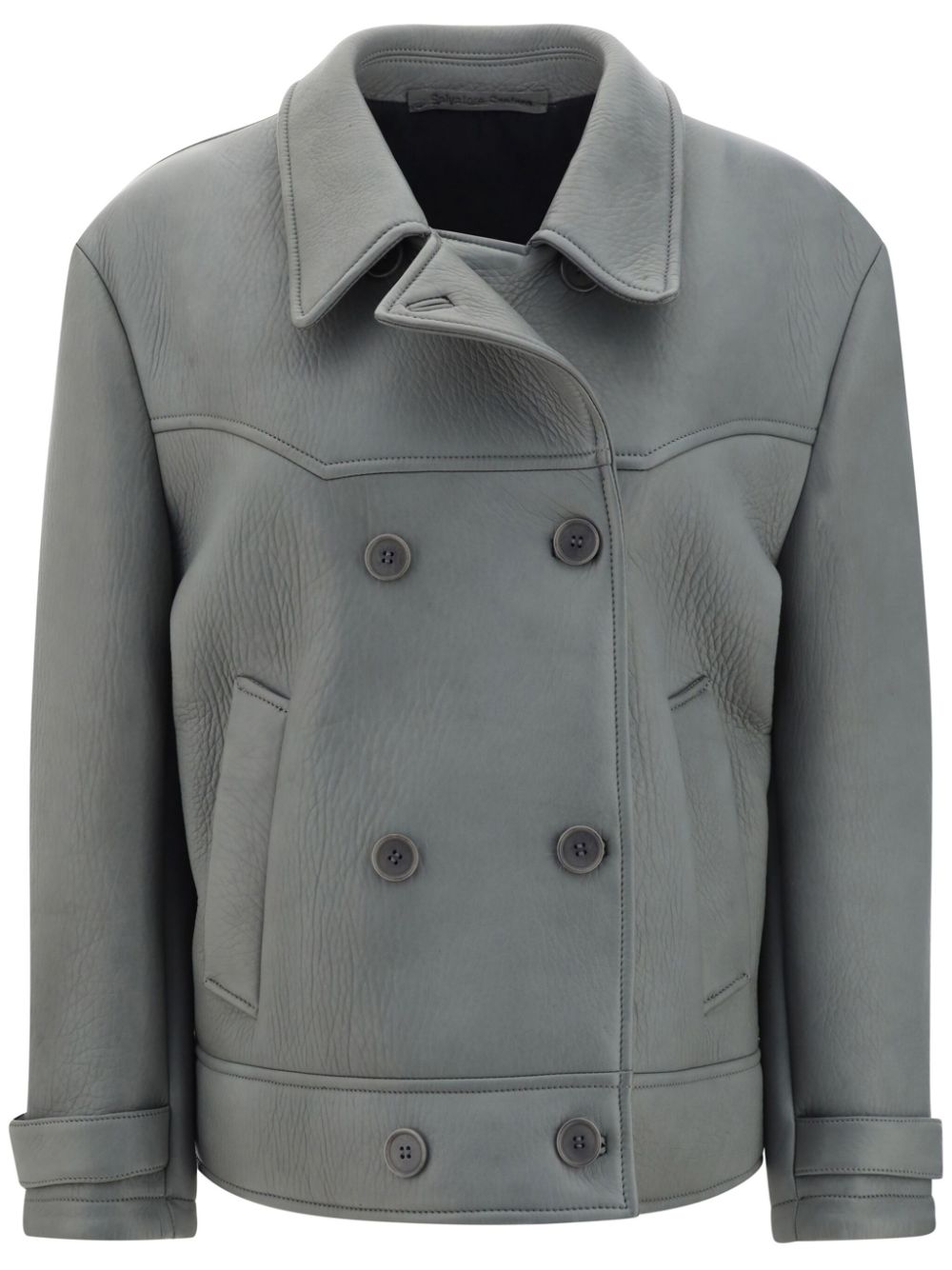 Salvatore Santoro double-breasted jacket - Grey