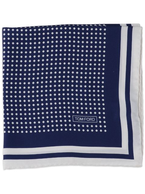 TOM FORD polka-dot print scarf 