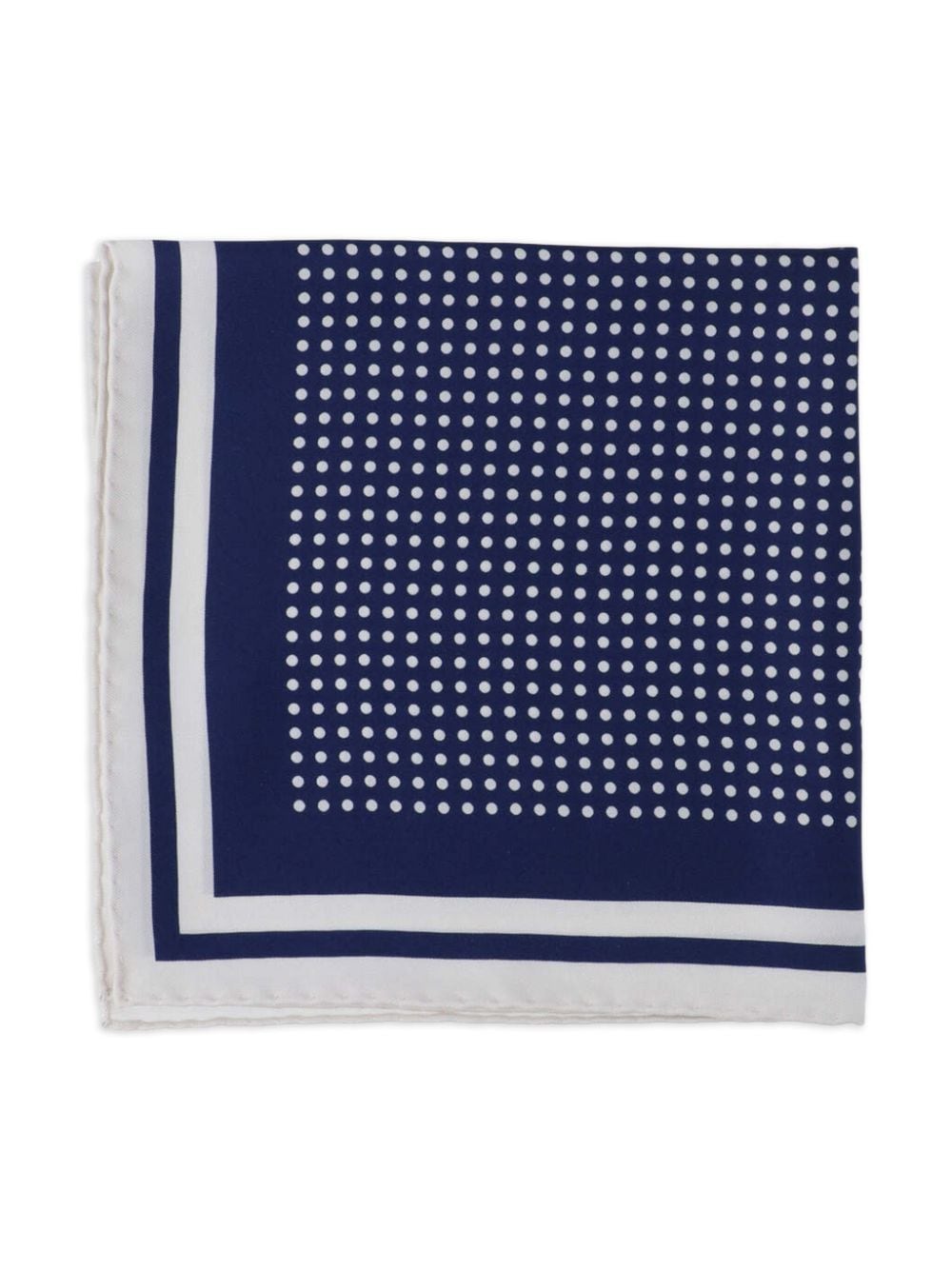 TOM FORD polka-dot print scarf - Blauw