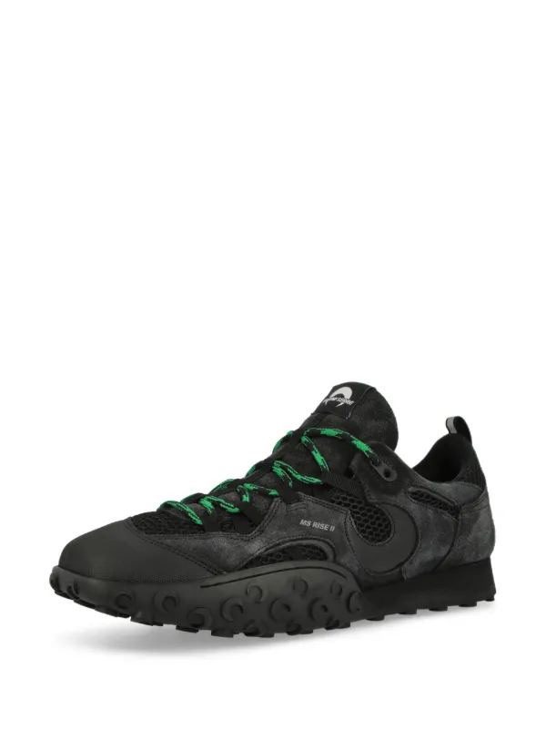 ★MARINE SERRE★MS TYKO スニーカー Marine Serre Rise Tyko スニーカー | ブラック | FARFETCH JP