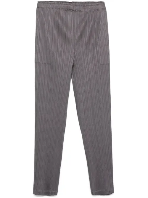 Pantalon à design plissé - Pleats Please Issey Miyake - Modalova