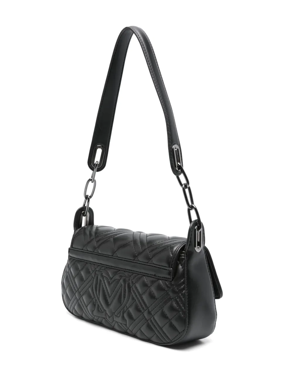 Love Moschino Matelassé schoudertas Zwart